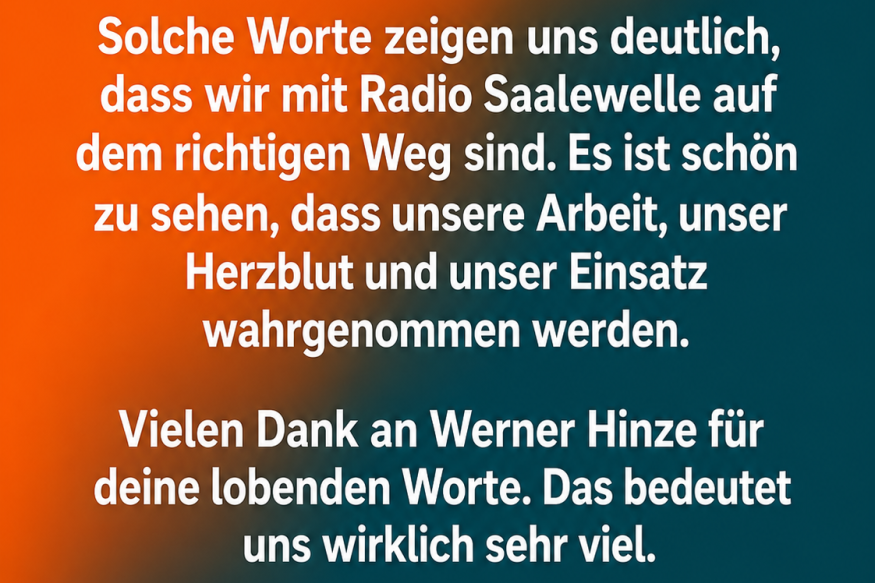 Uns hat heute eine Nachricht in unserem Gästebuch ganz besonders berührt.